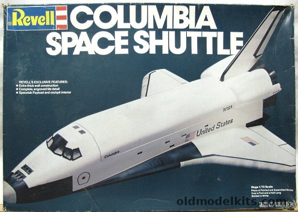 Revell 1/72 Space Shuttle Columbia - with Spacelab, 4714 plastic model kit